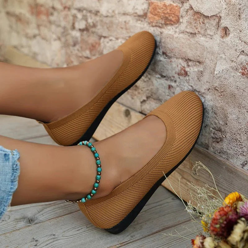Classic Slip-On Flat Shoes
