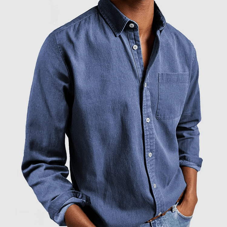 Classic Button-Up Casual Shirt