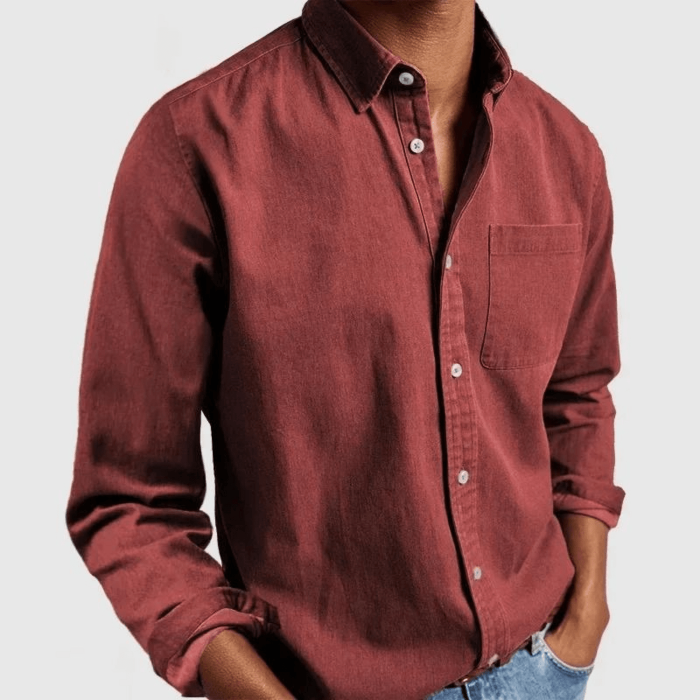Classic Button-Up Casual Shirt