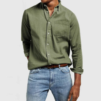 Classic Button-Up Casual Shirt