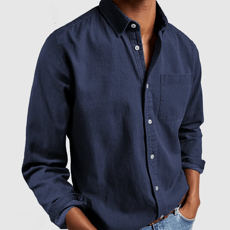 Classic Button-Up Casual Shirt