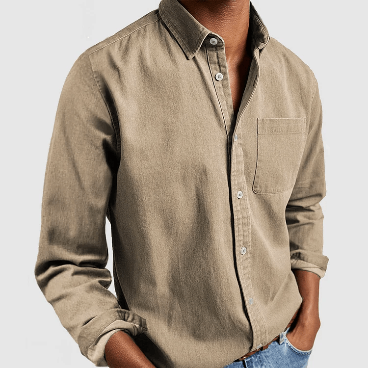 Classic Button-Up Casual Shirt