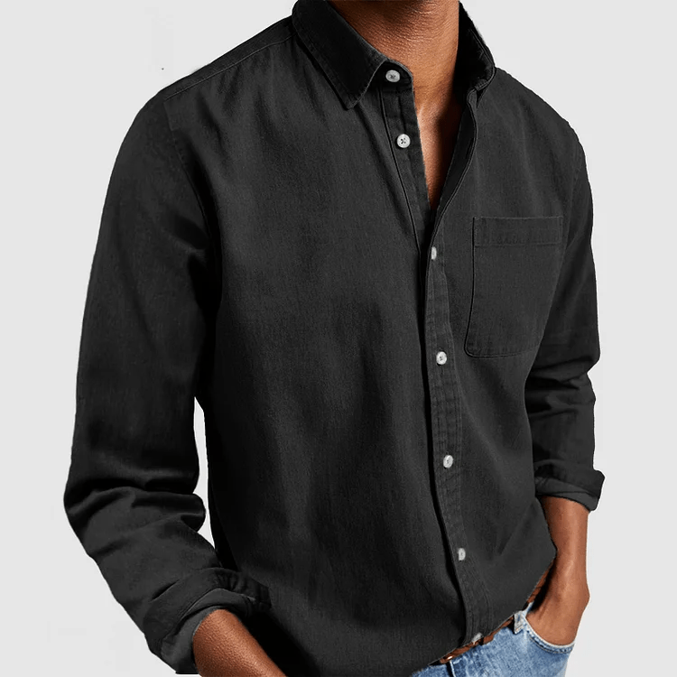 Classic Button-Up Casual Shirt