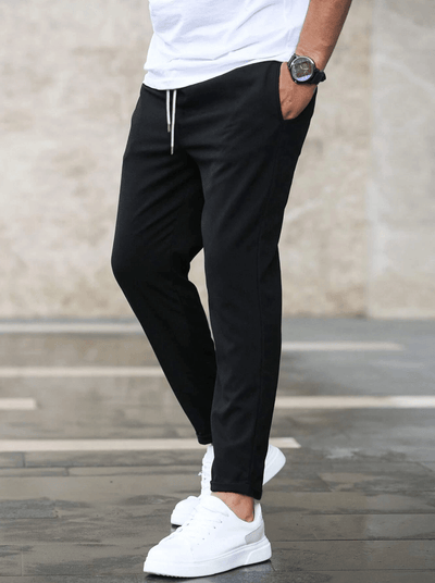 Slim Fit Drawstring Jogger Pants