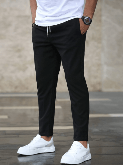 Slim Fit Drawstring Jogger Pants