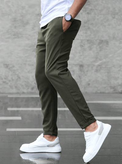 Slim Fit Drawstring Jogger Pants