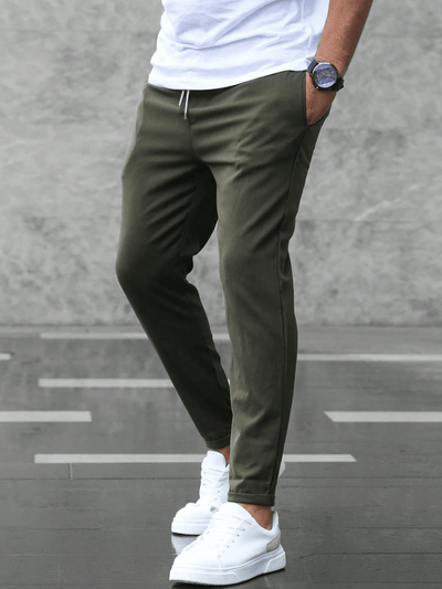 Slim Fit Drawstring Jogger Pants