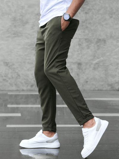 Slim Fit Drawstring Jogger Pants