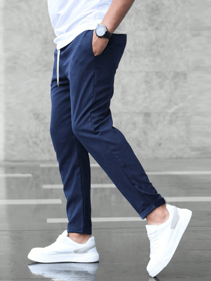 Slim Fit Drawstring Jogger Pants