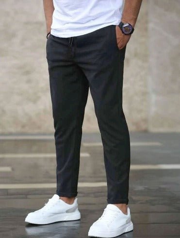 Slim Fit Drawstring Jogger Pants